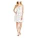 Roxy Womens Under The Cali Sun Knot-Front Sleeveless Mini Dress