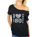 Awkward Styles I Love the 80s Shirt 80s T Shirt for Women's 80s Costumes 80s Outfit for 80s Party Retro Vintage Gray 80s Accessories 80s Rock T Shirt 80s T Shirt Retro Vintage Rock Concert T-Shirt