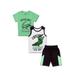 Little Rebels Toddler Boy 3PC Hear My Roar Short Set (2T-4T)