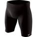 nike men's flex lt jammer swimsuit black competition swimwear