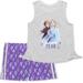 Disney Frozen Girls Sleeveless Top and Shorts Matching Outfit Set