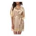 Womens plain Silk Satin Robes Bridal Wedding Bridesmaid Bride Gown Bath Robe