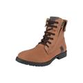 LibertyZeno Men's Genuine Leather Lace Up Ankle Length Zipper Casual Boots