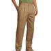 IZOD NEW Beige Mens Size 36X34 Classic-Fit Seamed English Chinos Pants