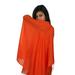 Scarf/Scarves/Shawl/Shawls/Stole/Wrap/Pashmina Scarf/Pashmina Shawl/Cashmere/Cashmere Scarf/Wool/Silk (Tangerine)