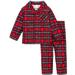 Boys Christmas Pajamas Infant or Toddler Plaid 4T