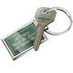 NEONBLOND Keychain All You Need Is Love and Your Dad Father's Day Green Texture