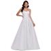 Ever-Pretty Women's Strapless Embroidery Ball Gown Prom Dress 00263 Cream US8