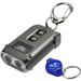 Nitecore TINI 2 Gray 500 Lumen USB-C Rechargeable Keychain Flashlight with LumenTac Keychain Light