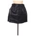 Pre-Owned Zara Basic Women's Size M Faux Leather Skirt