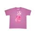 Inktastic Ballet Shoes, Ballet Slippers, Ballet Dance - Pink Child Short Sleeve T-Shirt Female