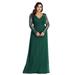 Ever-Pretty Womens Plus Size Long Sleeve Lace Formal Evening Prom Dresses for Women 86920 Purple US 4