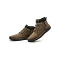 Avamo Mens Round Toe Walking Sports Lace up Outdoor High Top Ankle Casual Boots Shoes