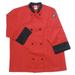 Crew Jacket,Unisex,Red,M CHEF REVIVAL J134TM-M