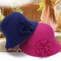 Windfall Vintage Cloche Hat Winter Floral Fedora Bucket Hat Bowler Hats