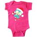 Inktastic Christmas Bird, Blue Bird, Bird With Candy Cane Infant Short Sleeve Bodysuit Unisex