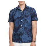 Ralph Lauren Men's Slim Fit Koi Fish Short Sleeve Shirt