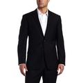 kenneth cole reaction men's slim-fit black suit separate coat