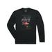 UNLV University of Nevada Las Vegas Rebels Football Gridiron Long Sleeve T-Shirt Black