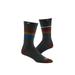 WigWam Lost Coast Trail Crew Charcoal/Multi Men's Socks F6226-057