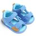 Puloru Baby Shoes Baby Newborn Soft Crib Sole Unisex Soft Leather Shoes Girl Boy Kid Toddler Anti Slip Prewalker Sandals