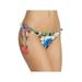 Nanette Lepore Womens Technicolor Tropical Vamp Floral Bikini Swim Bottom