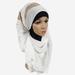 Fashion Chiffon Scarf Women Muslim Hijab Long Scarf Wrap Scarves for Ladies Girl