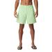 Columbia Mens Backcast III Quick Drying Water Shorts, Sun Protection, Lime Glow, Small