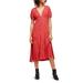 Free People Womens Looking For Love Midi Dress