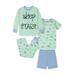 Gerber Baby Girls & Toddler Girls Snug Fit Cotton Mix 'n Match Pajamas, 4-Piece PJ Set (12M-5T)
