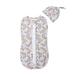 Hhchenyulemon Newborn Baby Cotton Zipper Swaddle Blanket Wrap Sleeping Bag 0-6M