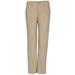 Real School Girls School Uniform Flat Front Low Rise Pants, Sizes 4-16 & Plus