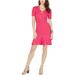 Michael Kors Womens Lace-Up Sweater Dress