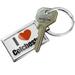 NEONBLOND Keychain I Love Colchester region: East of England, England