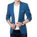 Papaba Blazer,Fashion Men Slim Fit Formal One Button Suit Business Blazer Coat Jacket Tops