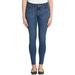 Calvin Klein Jeans Ladies Mid Rise Skinny Jean (6, Dark Wash)