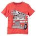 Carters Baby Clothing Outfit Boys Firetruck Tee T-shirt Red