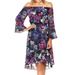 Rachel Rachel Roy NEW Black Womens Medium M Floral Print Sheath Dress