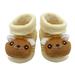 Winnereco Baby Cartoon Cotton Sock Newborn Floor Wear Anti Slip Shoes Socks (12)(9cm