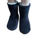Daeful Ladies Girl Slipper Bootie Ankle Slip on Bootee Warm Fleece Fur Line Cosy Shoes
