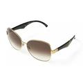 Invicta IEW020-04 Reserve Phoenix Black Gold Butterfly Gradient Brown Lens Sunglasses