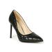 Anne Michelle Quilted Pointy Toe Pump Heels 20473