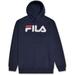 Fila Hoodie Mens Hoodies Pullover Big And Tall Fleece Hoodie Fila Sweatshirt NAVY XL Tall