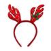 Christmas Headbands, Santa Claus Reindeer Antlers Christmas Trees and Santa Hat Headband for Christmas Holiday New Years Decoration