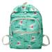 TOYFUNNY Nylon Print Backpack Waterproof Campus Student Lightweight Schoolbag