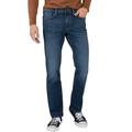Authentic by Silver Jeans Co. Men's Slim Fit Tapered Leg Jean, Waist Sizes 28-44
