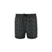 Hugo Boss Men's Black White Logo Swim Shorts, Large