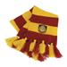 Harry Potter Hogwarts Maroon & Yellow Knit Scarf Costume Accessory One Size