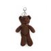 Kids Toys Stuffed Animals Fluffy Bear Bear Cute Plush Toys Bag Keychain Car Key Holder for Car interior decoration