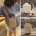 Summer Ladies Rattan Straw Bag Woven Crossbody Beach Bags Square Handbag Bags